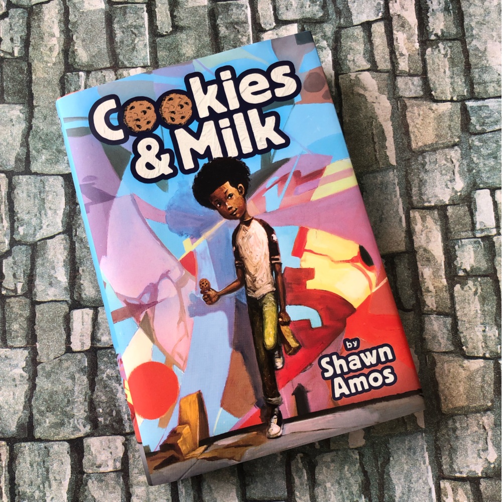 Cookies & Milk Hardcover Book by Shawn Amos